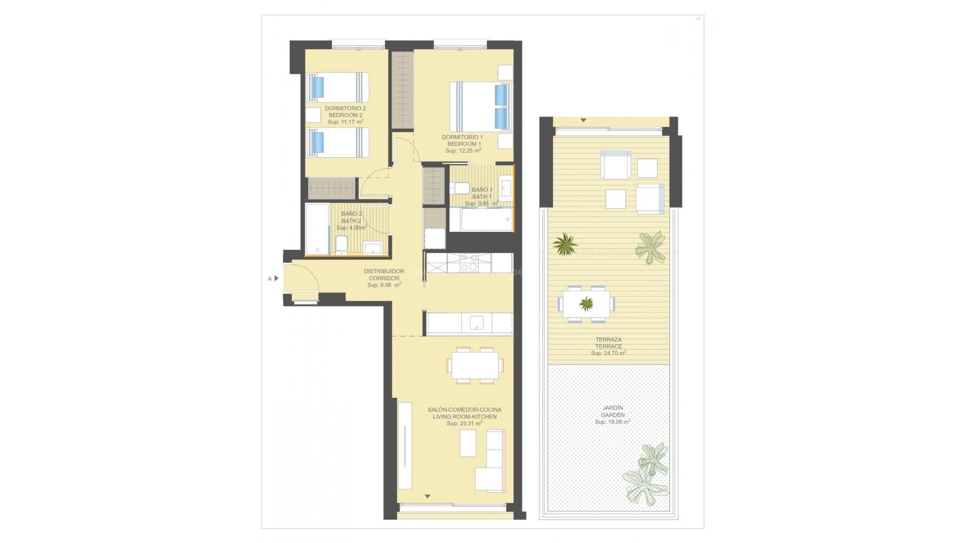Apartment / flat in Campoamor