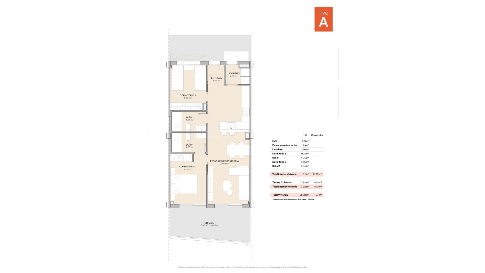 Apartment / flat in Ciudad Deportiva