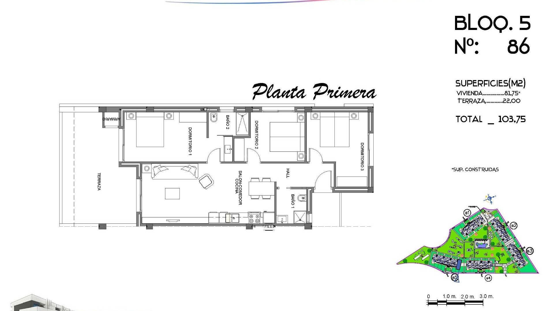 Apartment / flat in El Raso