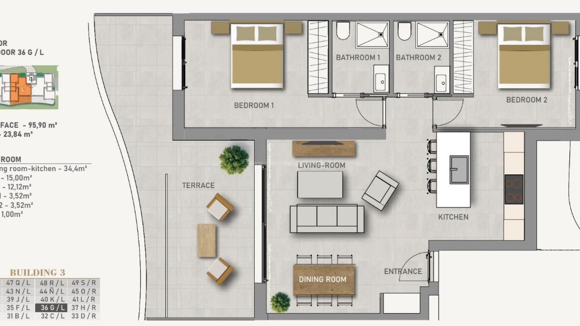 Apartment / flat in El Raso