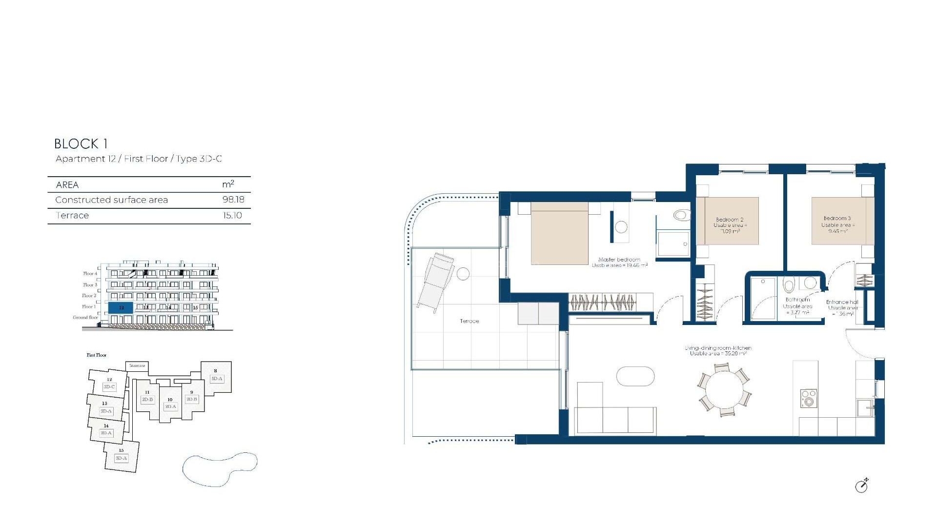 Apartment / flat in El Valle Golf