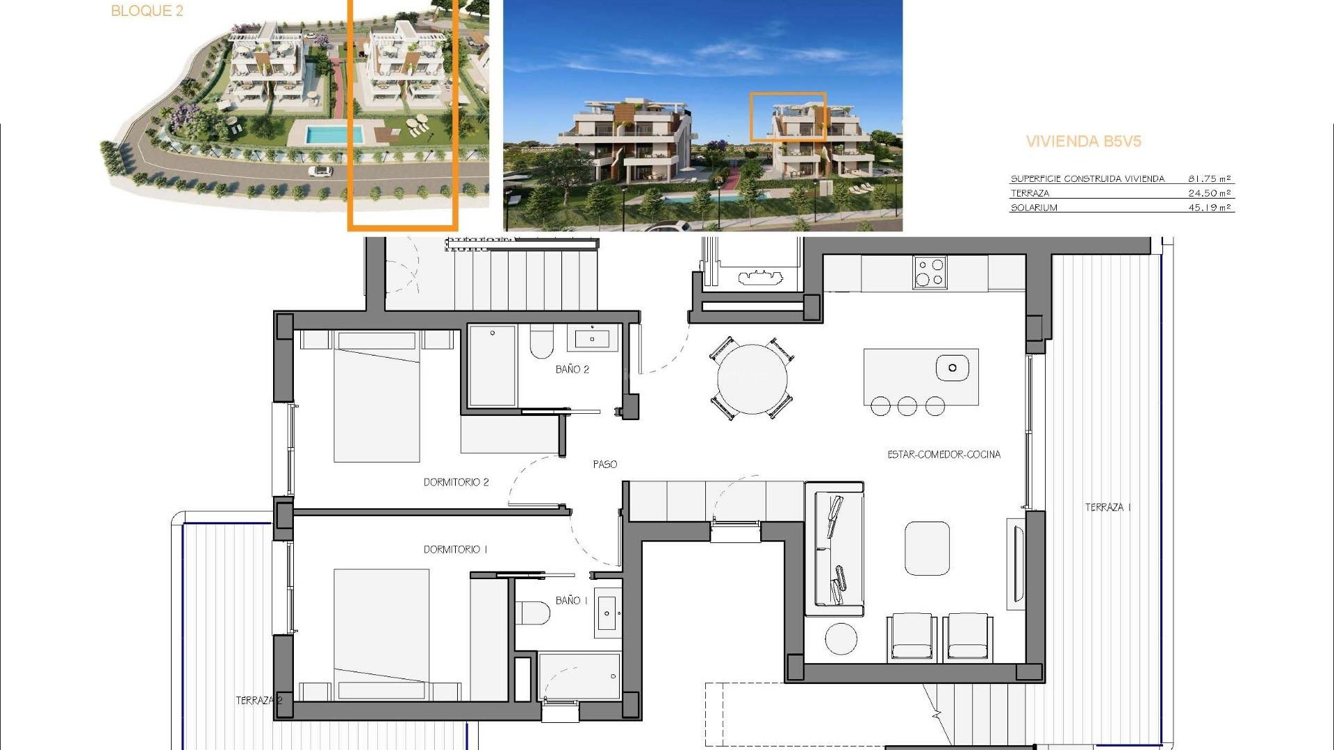 Apartment / flat in Hacienda del Alamo