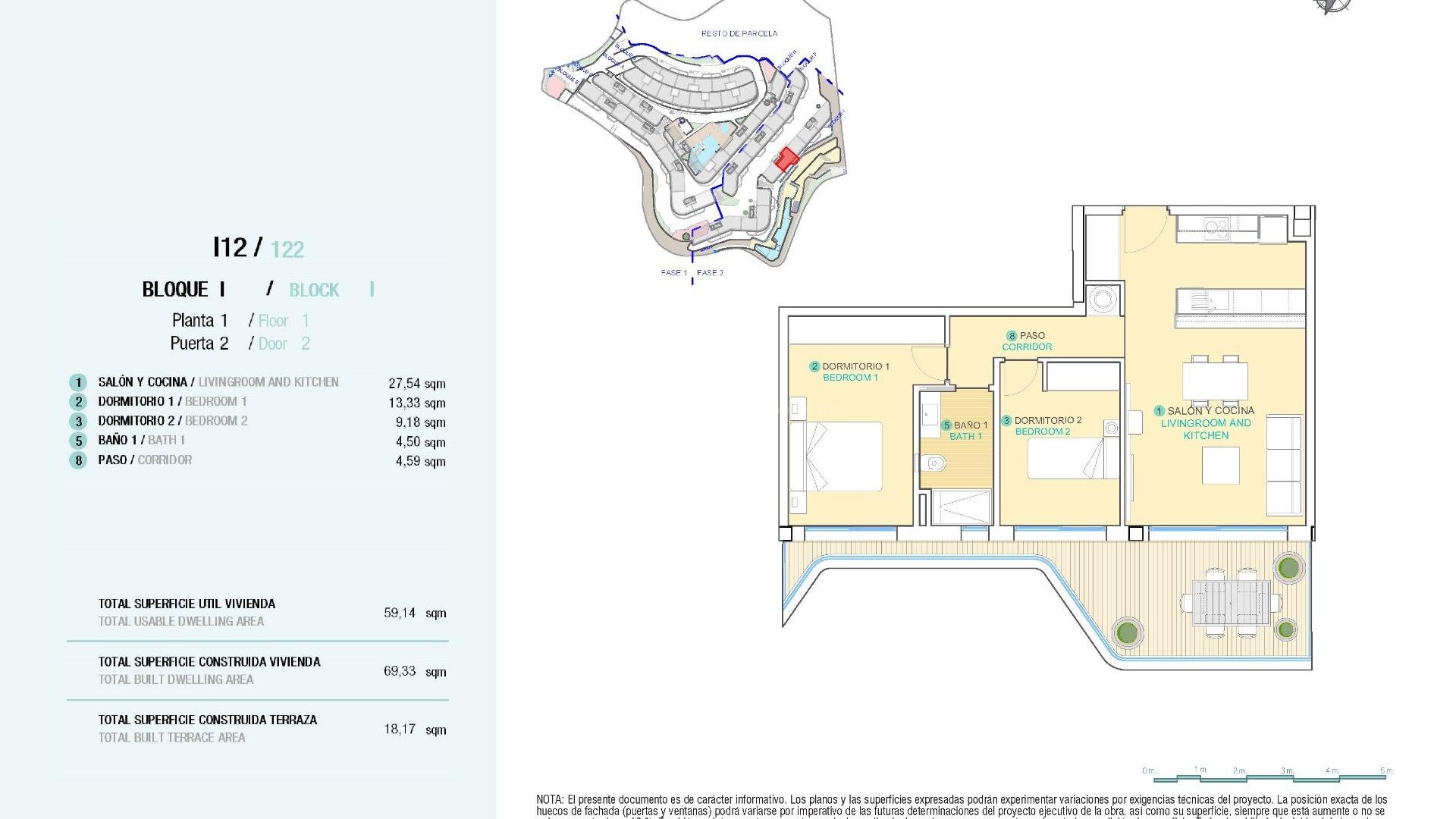 Apartment / flat in Isla del fraile