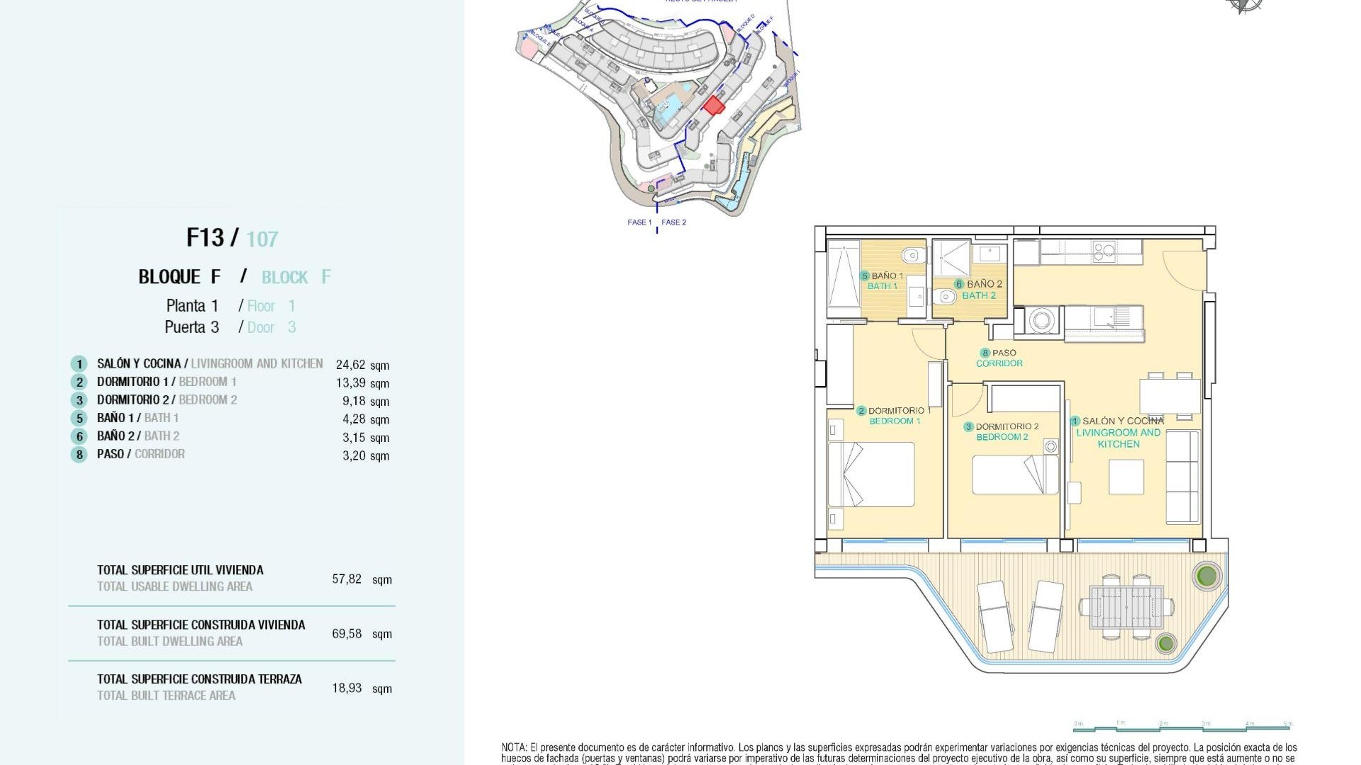 Apartment / flat in Isla del fraile