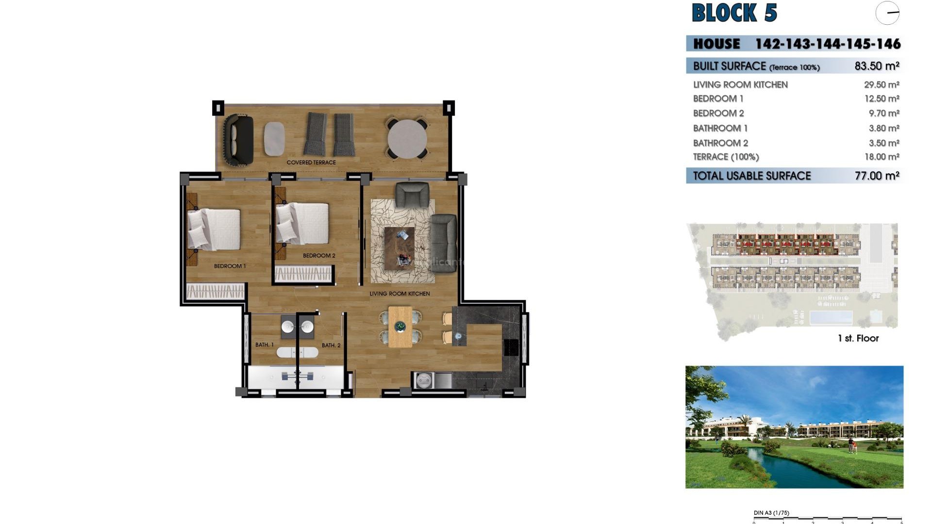 Apartment / flat in La Serena Golf