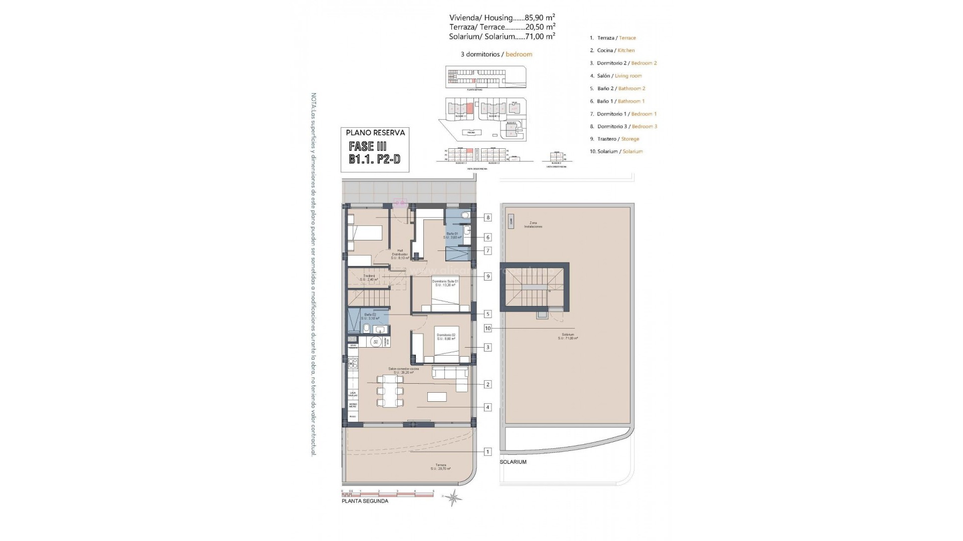 Apartment / flat in La Serena Golf