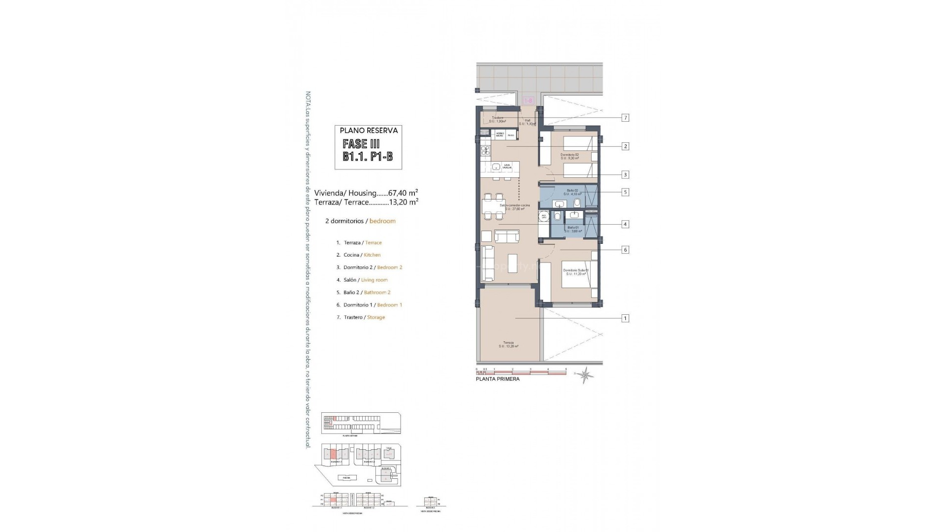 Apartment / flat in La Serena Golf