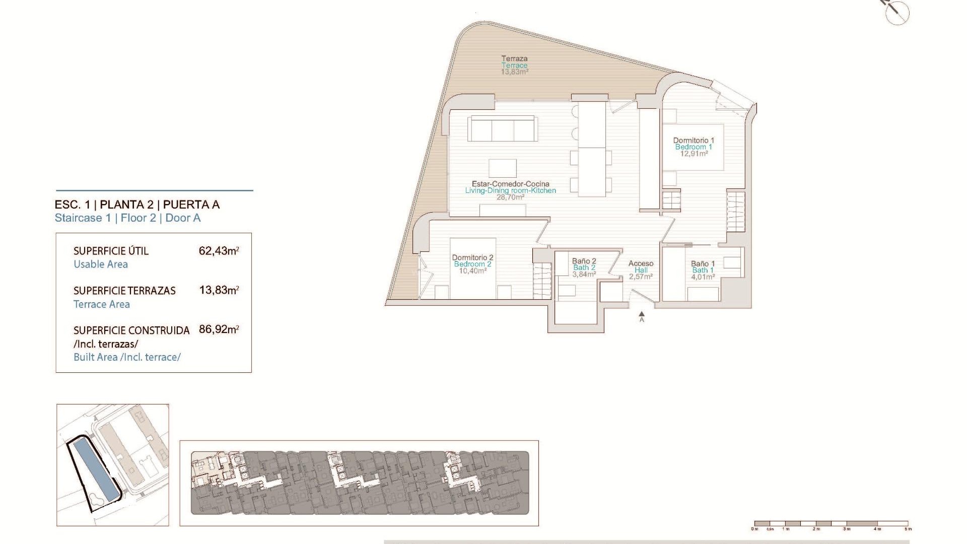 Apartment / flat in La Tellerola