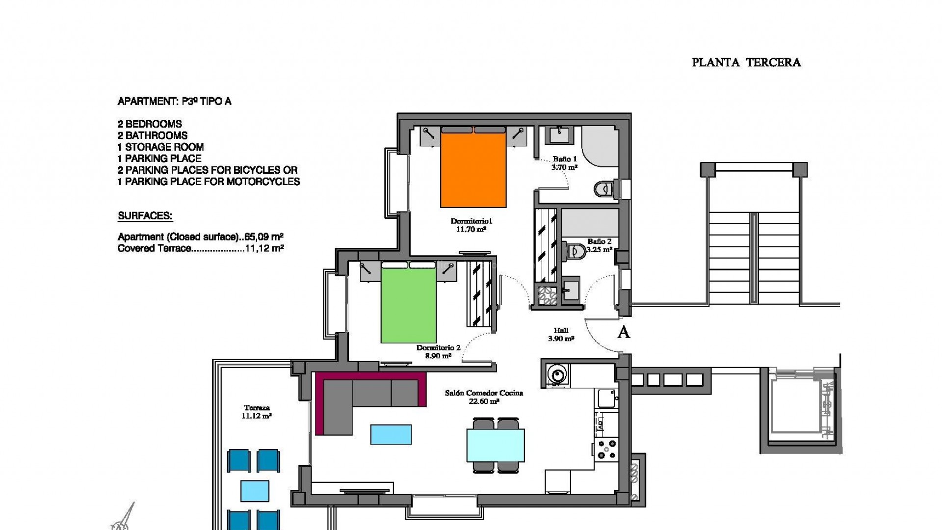 Apartment / flat in Las Filipinas