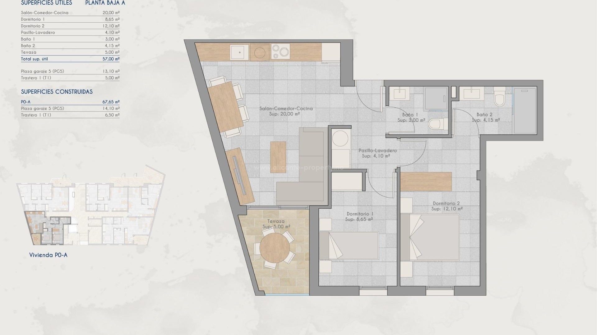 Apartment / flat in Lo Pagan