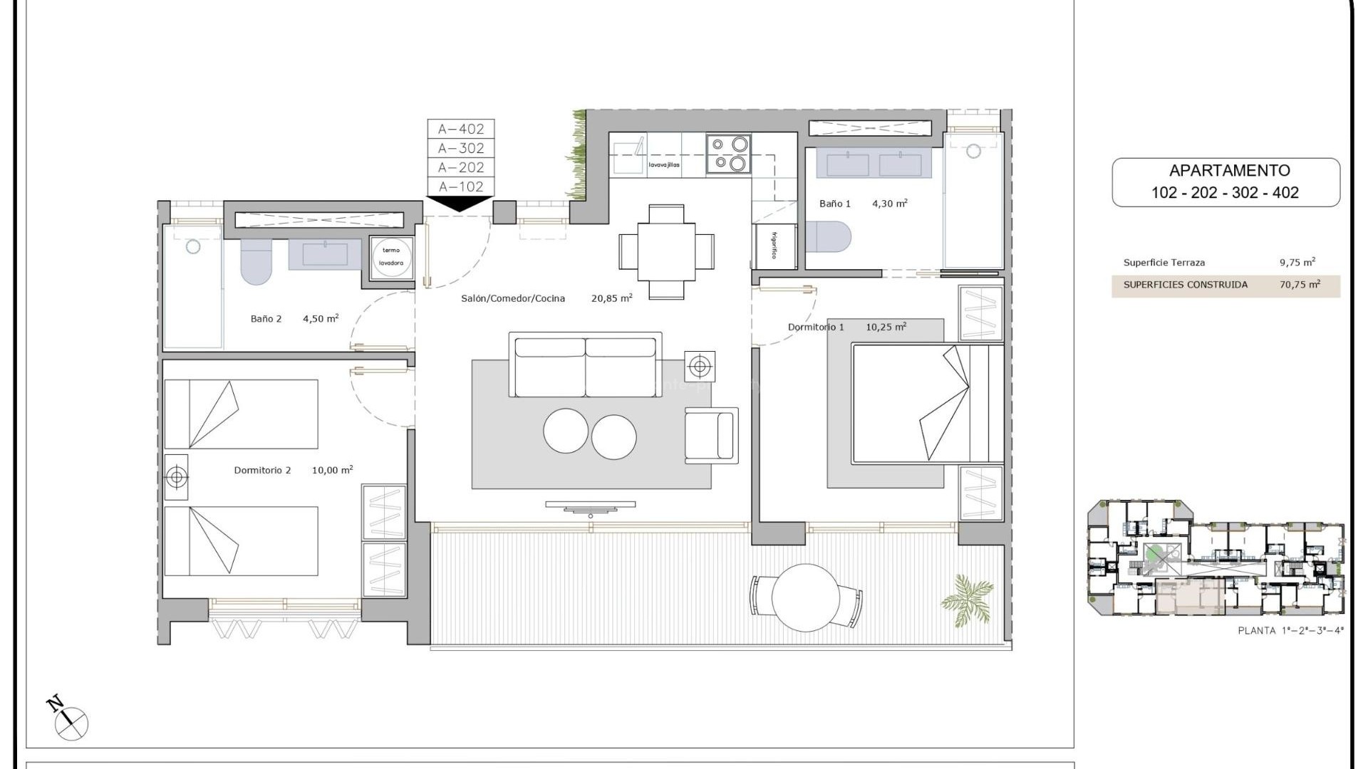 Apartment / flat in Lo Pagan