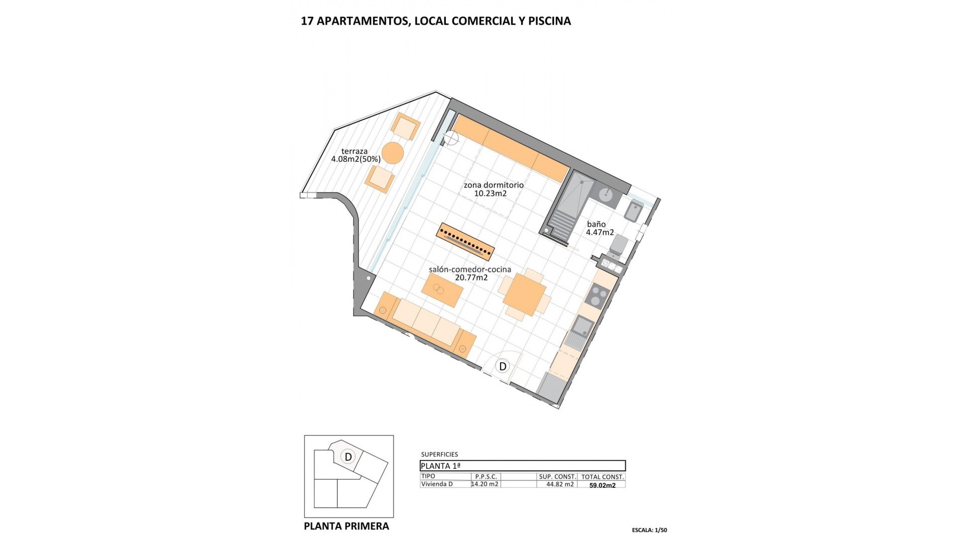 Apartment / flat in Lo Pagan