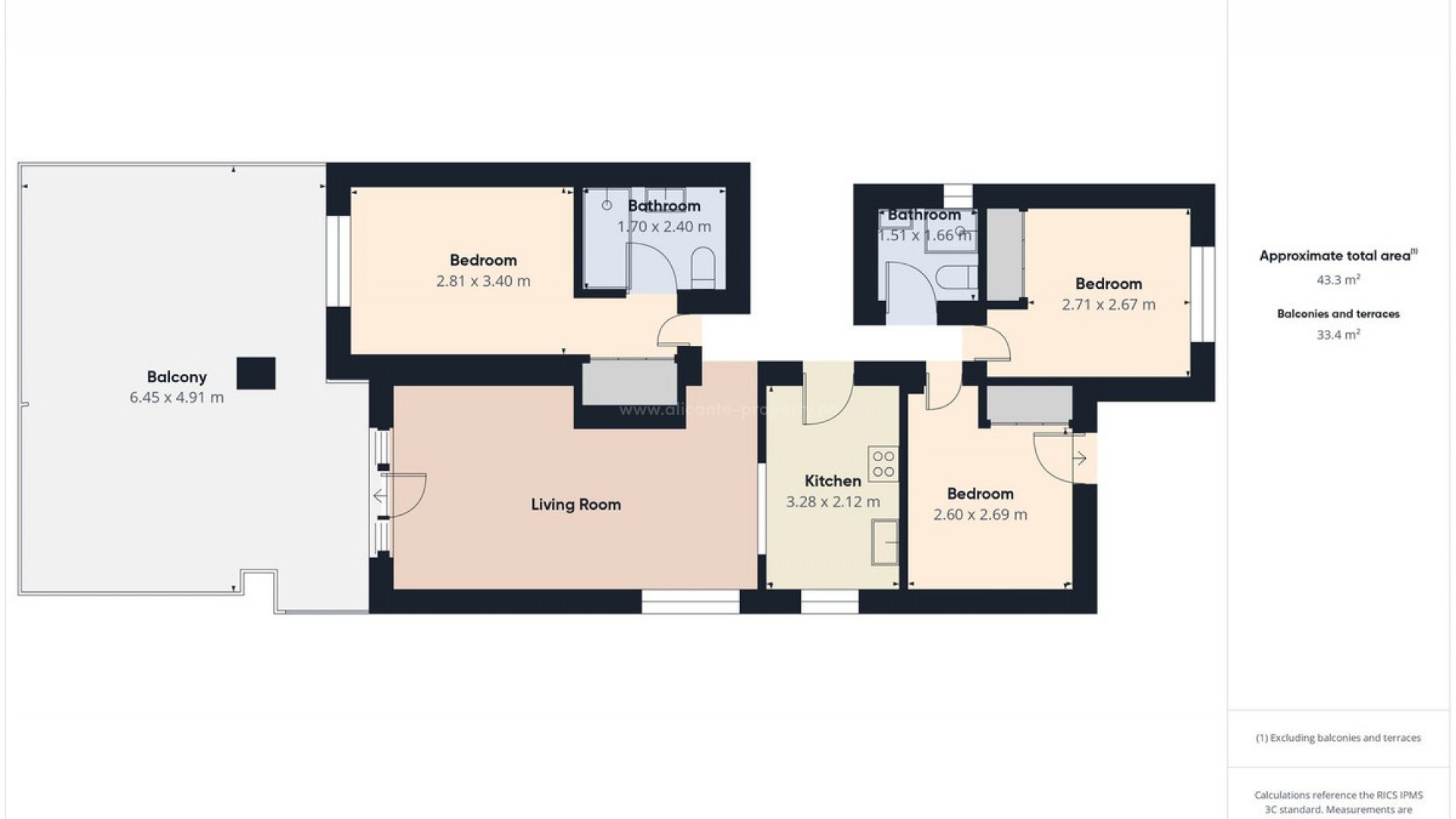 Apartment / flat in Los Alcazares Centro