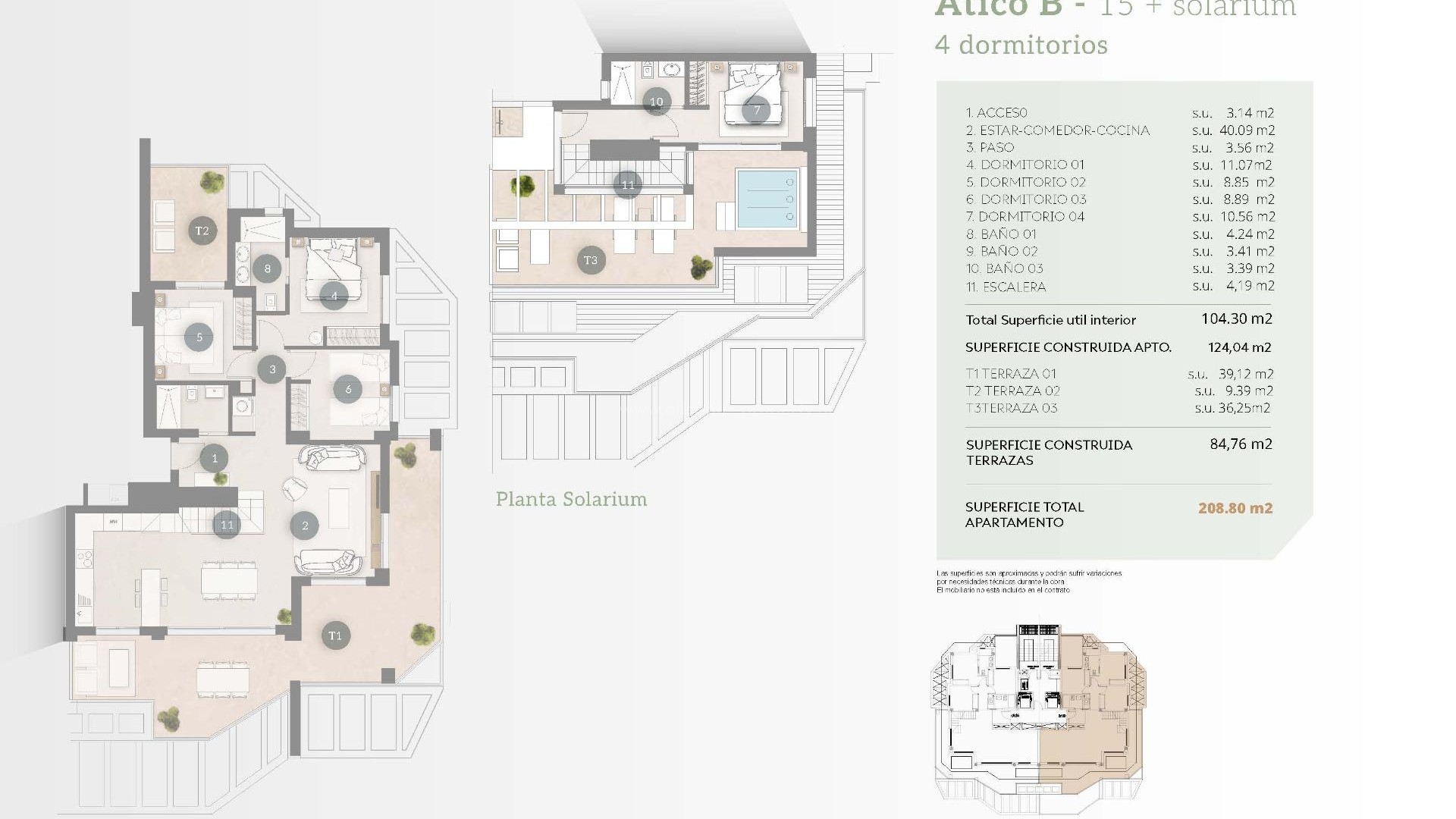 Apartment / flat in Playa Arenal