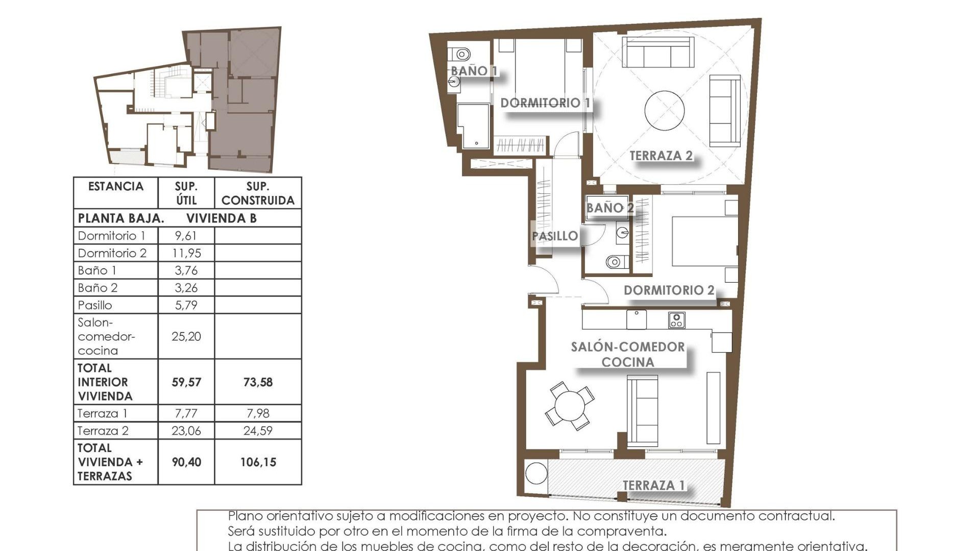 Apartment / flat in Playa de El Cura