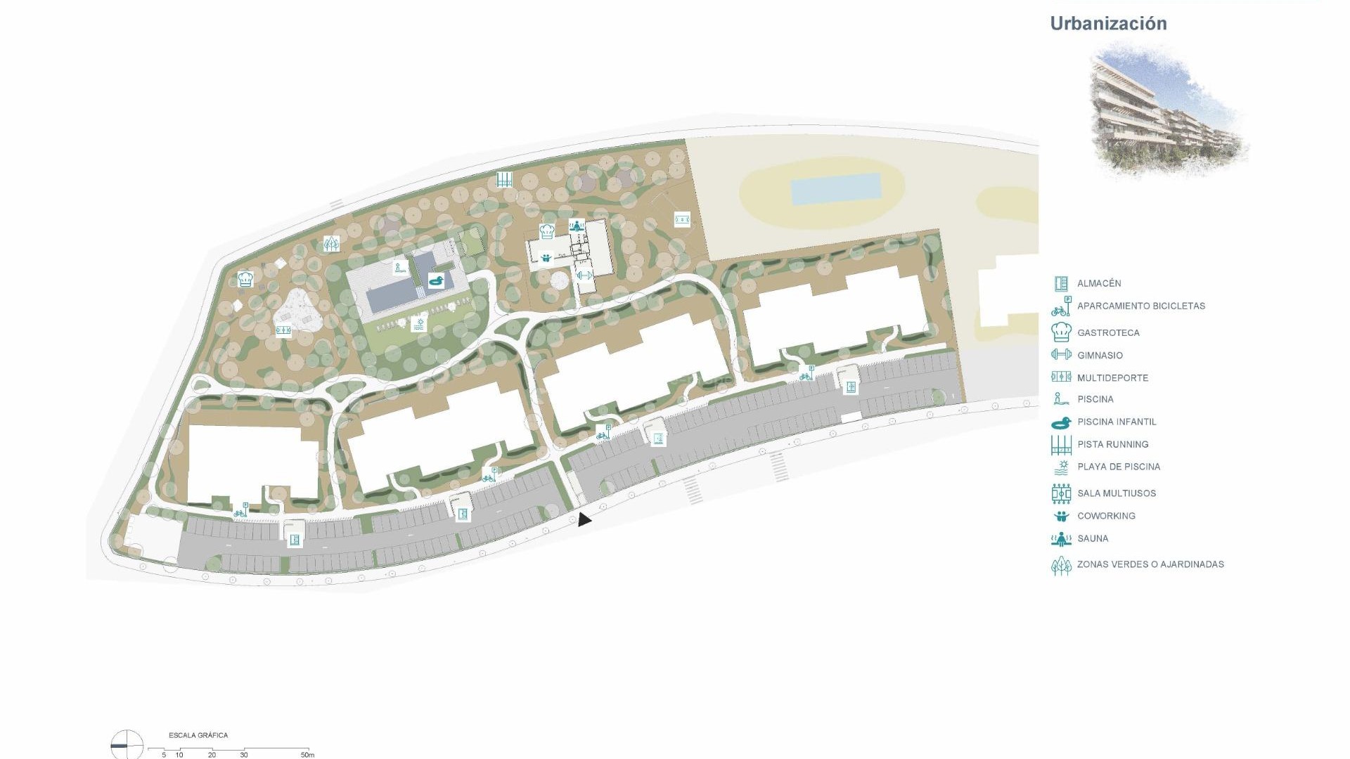 Apartment / flat in Playa de La Almadraba