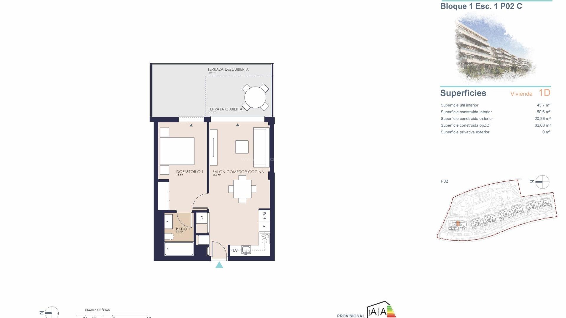 Apartment / flat in Playa de La Almadraba