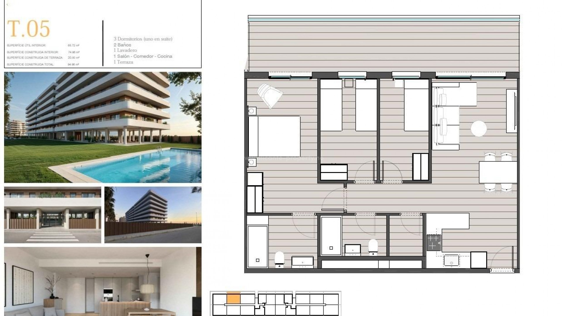 Apartment / flat in Playa de Moncofa