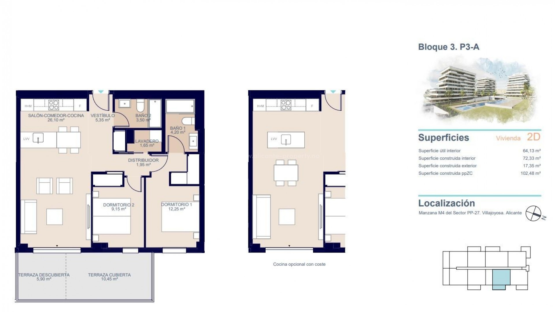 Apartment / flat in Playa del Torres