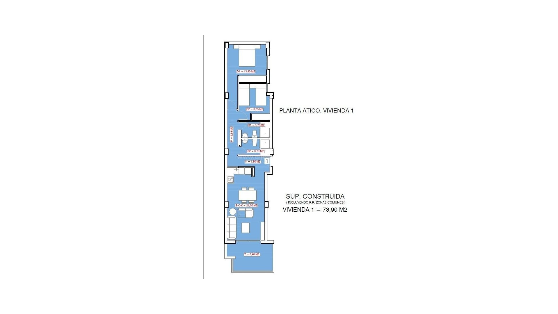 Apartment / flat in Playa El Acequión