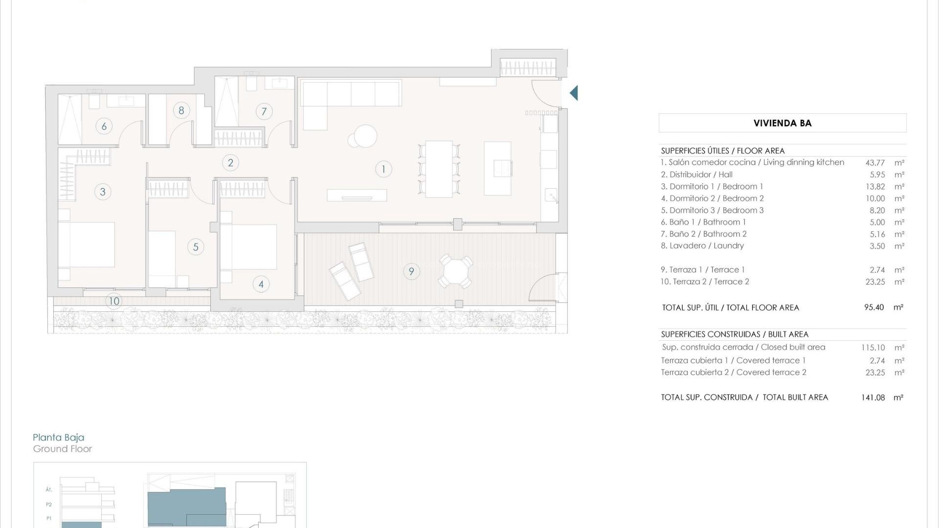 Apartment / flat in Pueblo