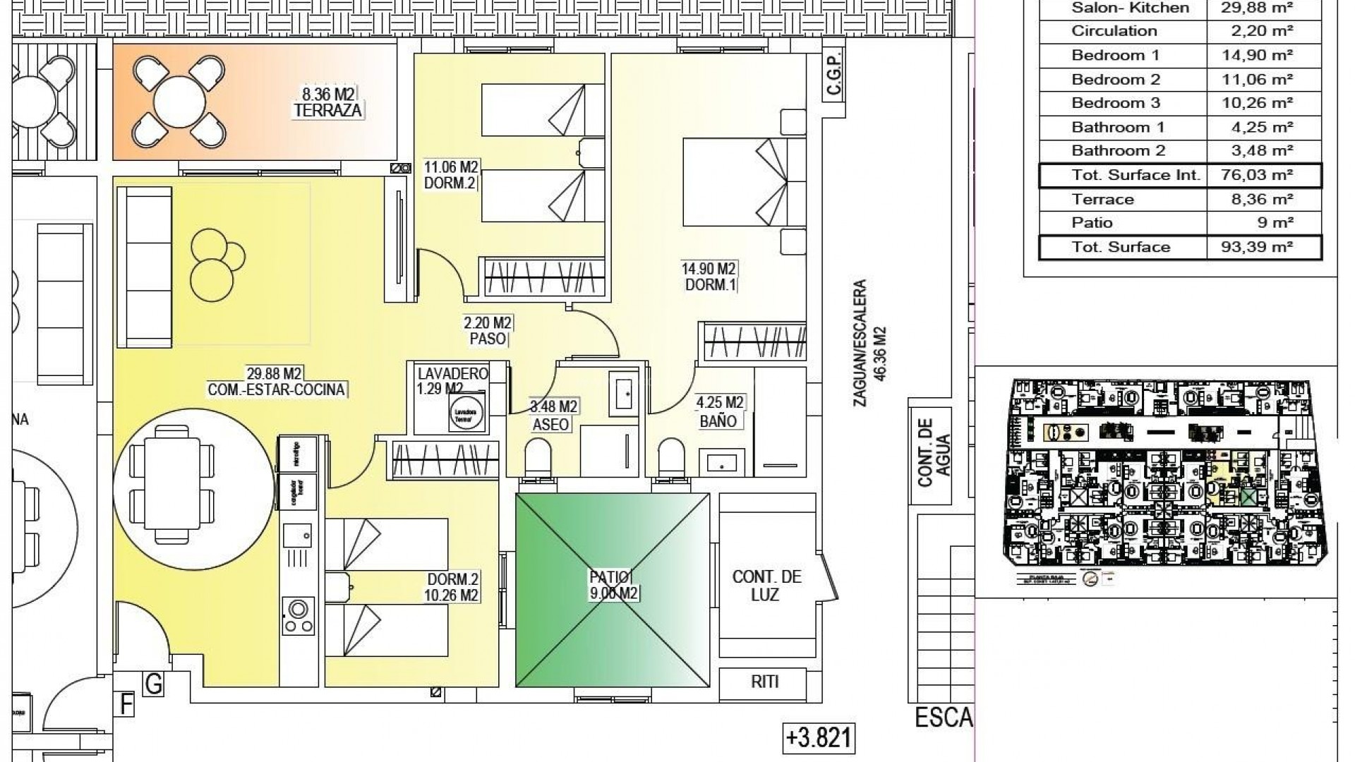 Apartment / flat in Pueblo