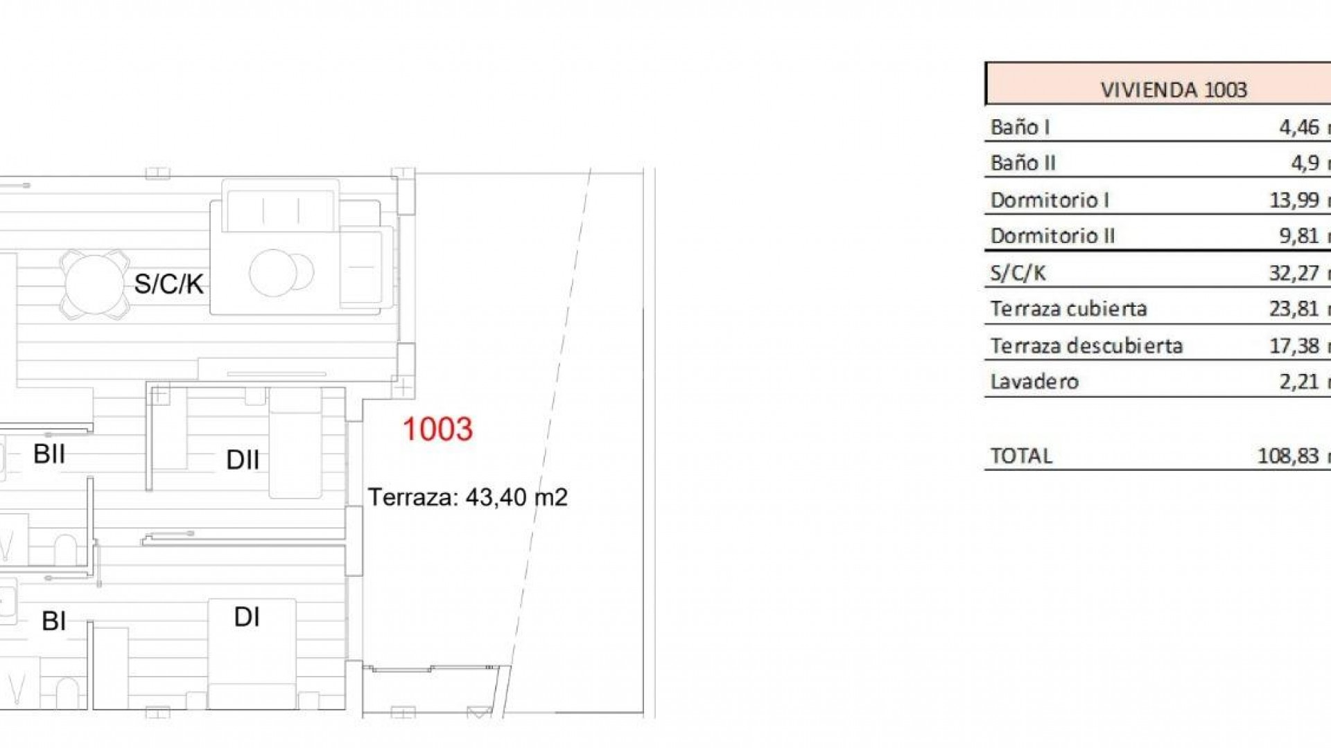 Apartment / flat in Pueblo