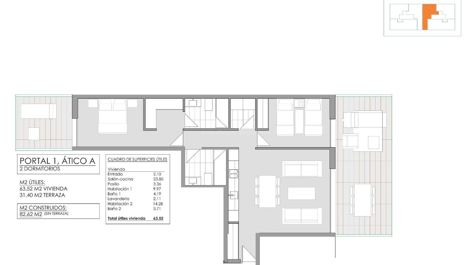 Apartment / flat in Pueblo