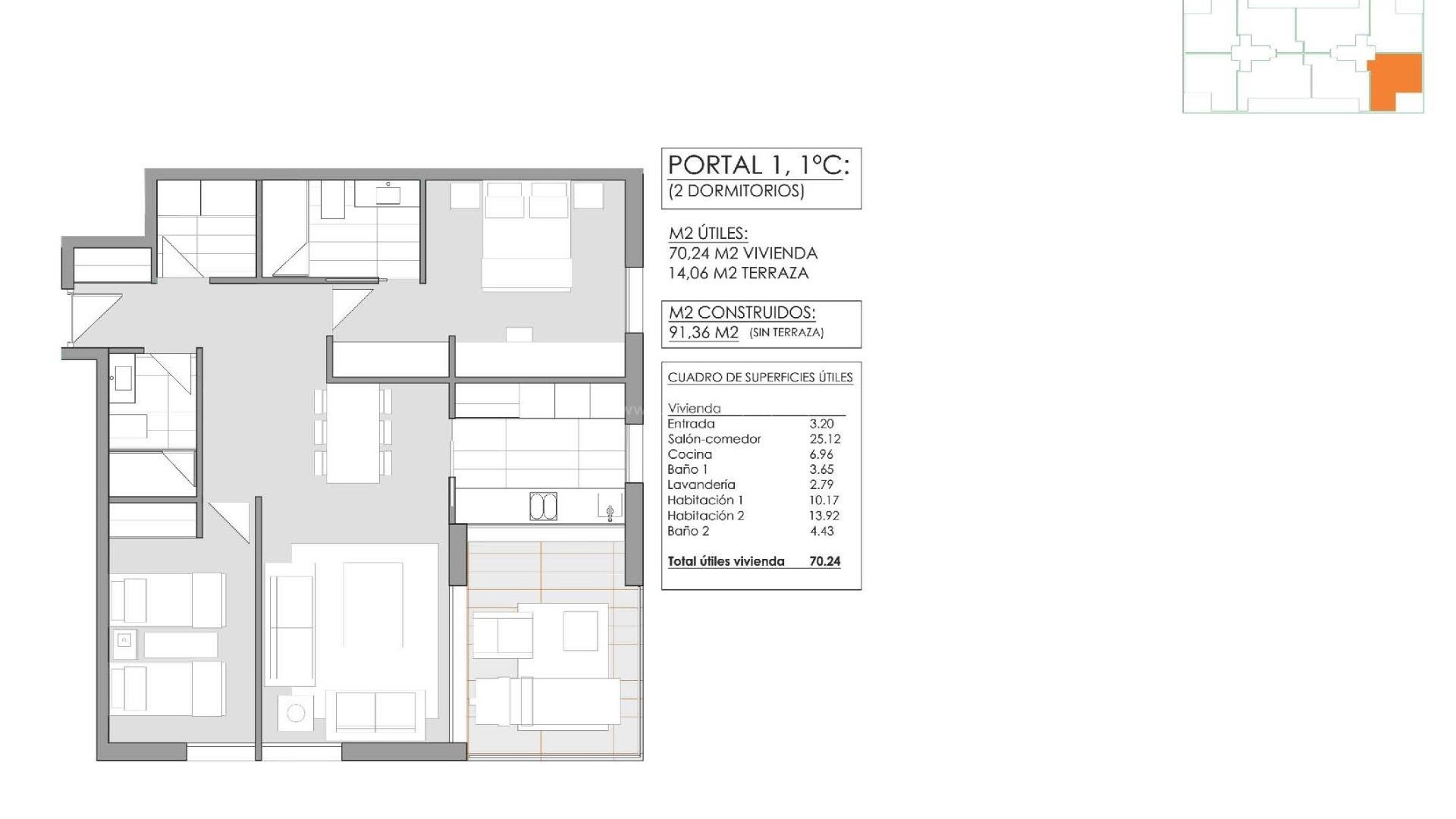 Apartment / flat in Pueblo