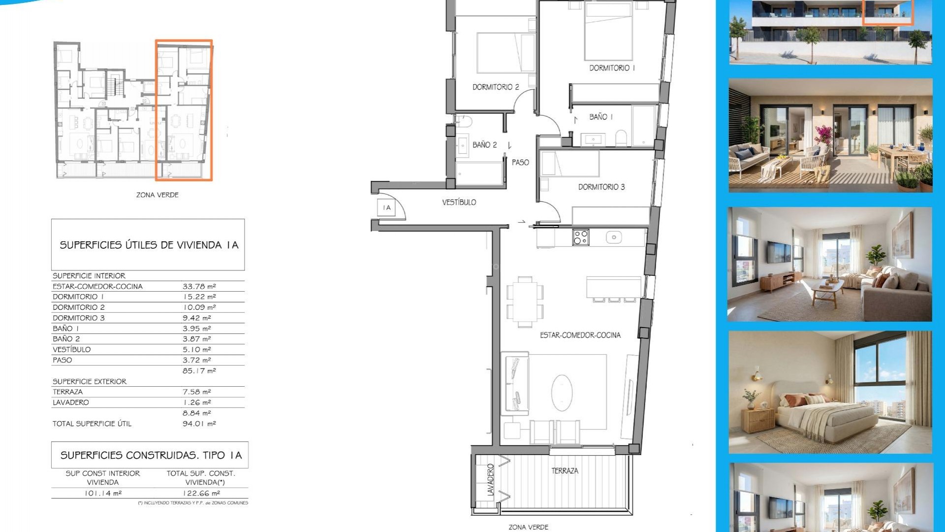 Apartment / flat in Pueblo