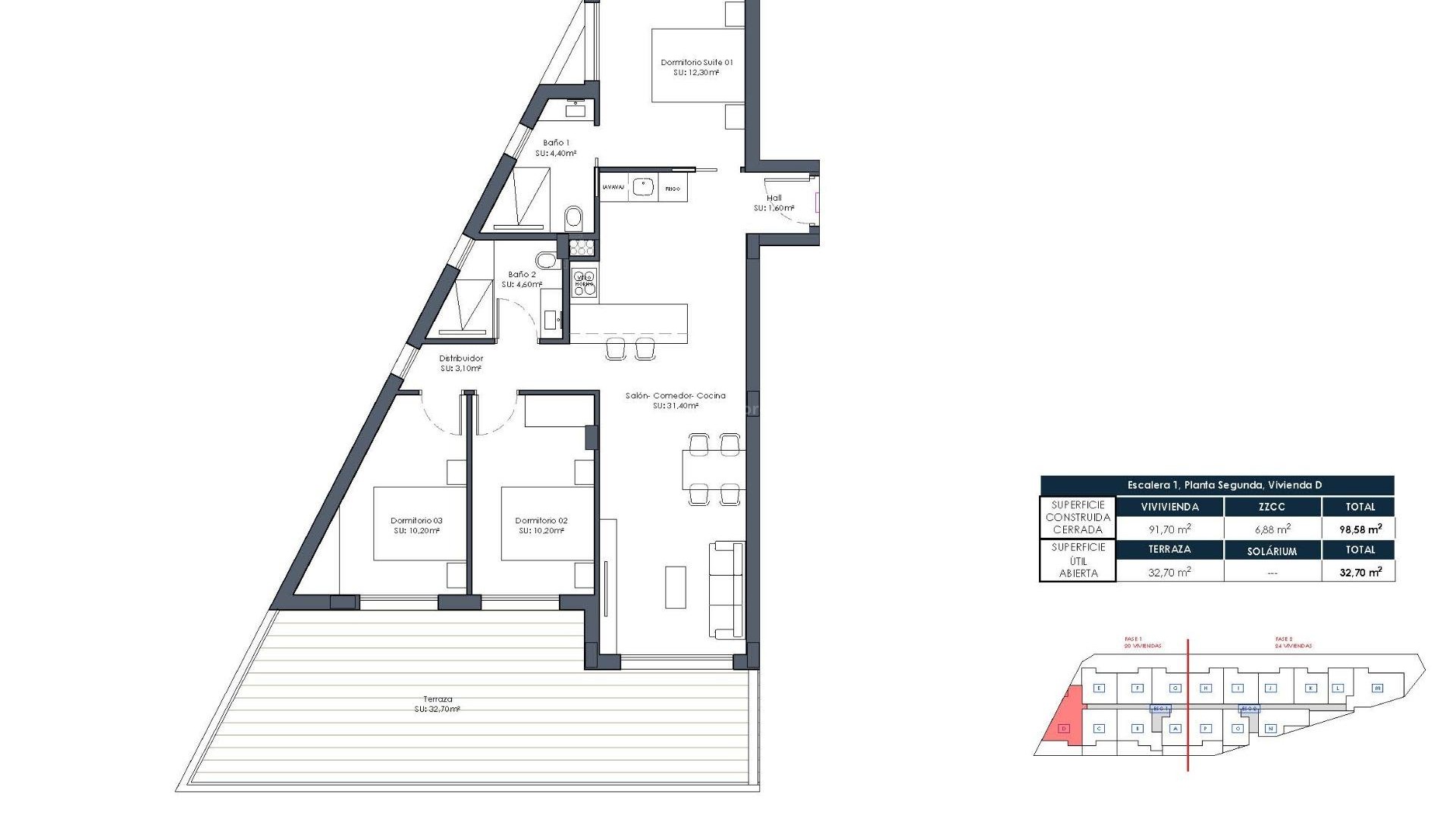 Apartment / flat in Pueblo