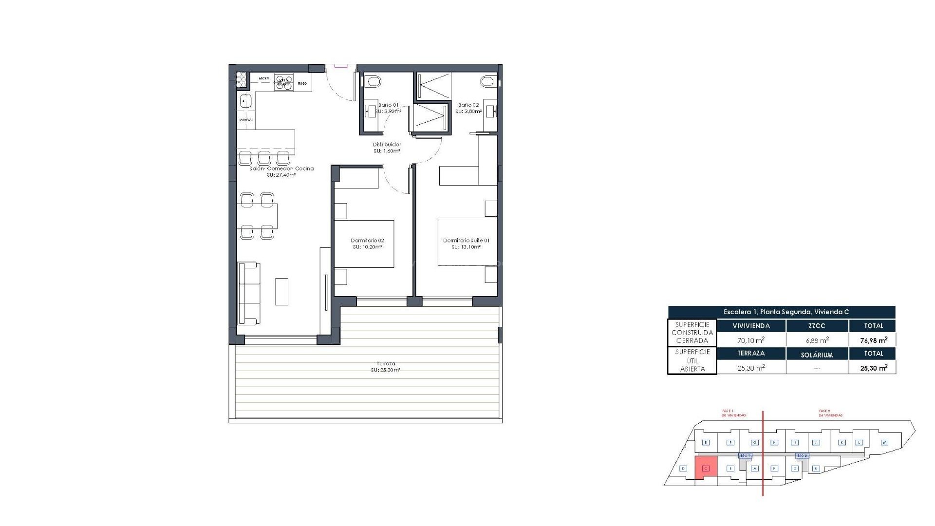 Apartment / flat in Pueblo