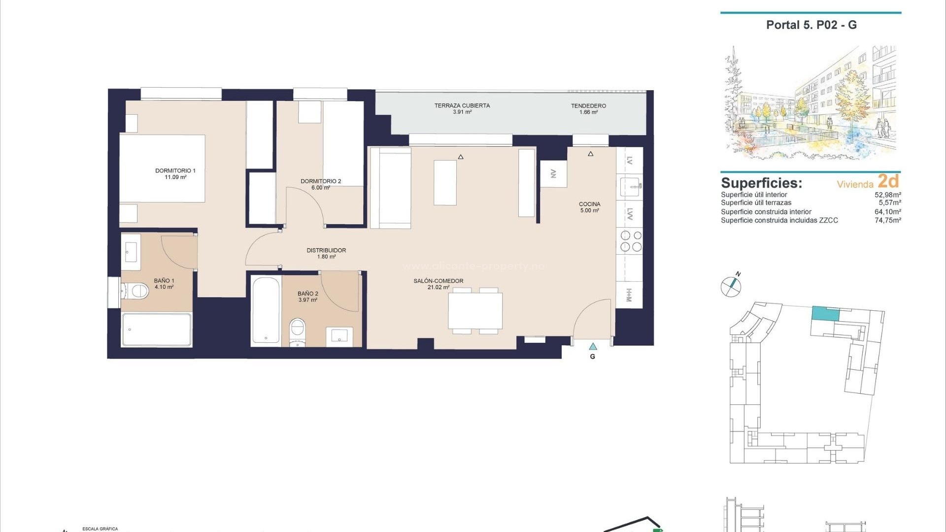 Apartment / flat in San Agustín
