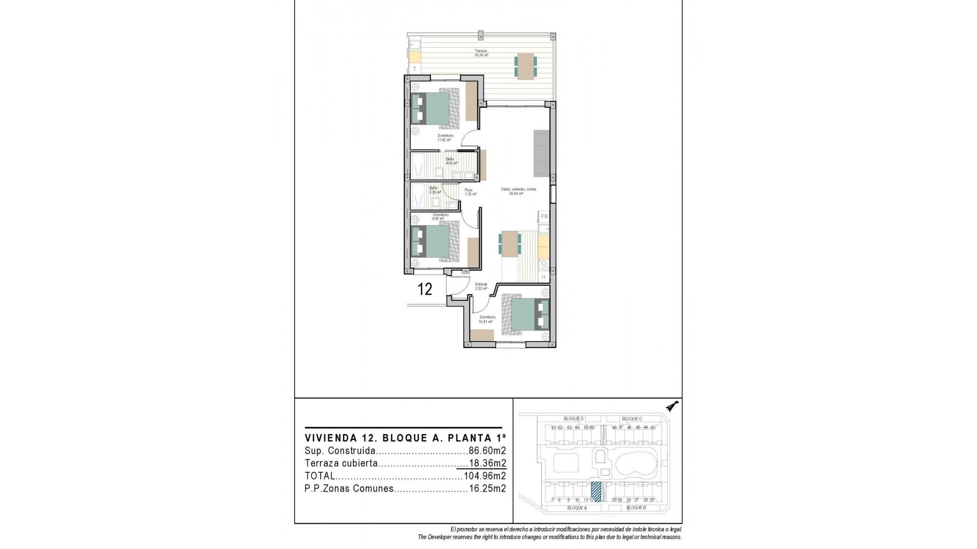 Apartment / flat in San Cayetano