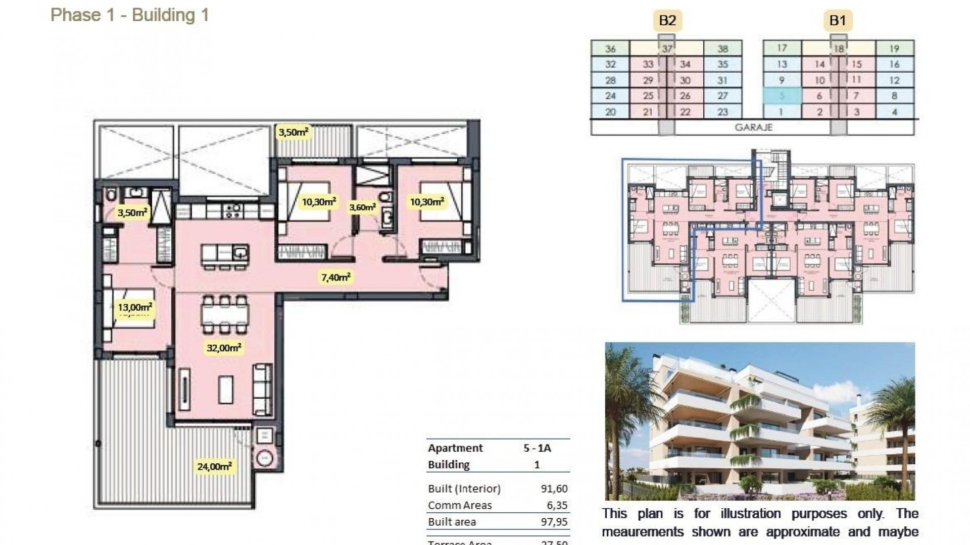 Apartment / flat in Santa Rosalia Lake And Life Resort