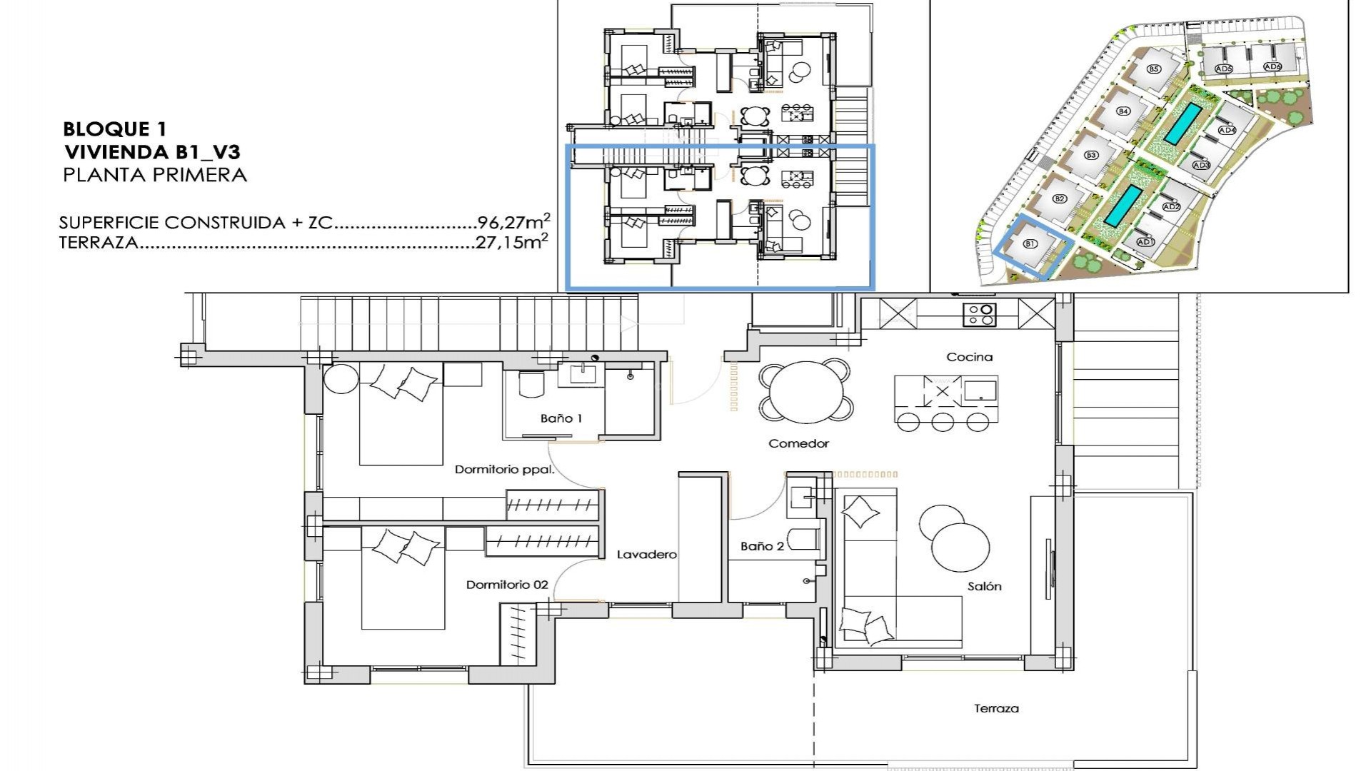Apartment / flat in Santa Rosalia Lake And Life Resort