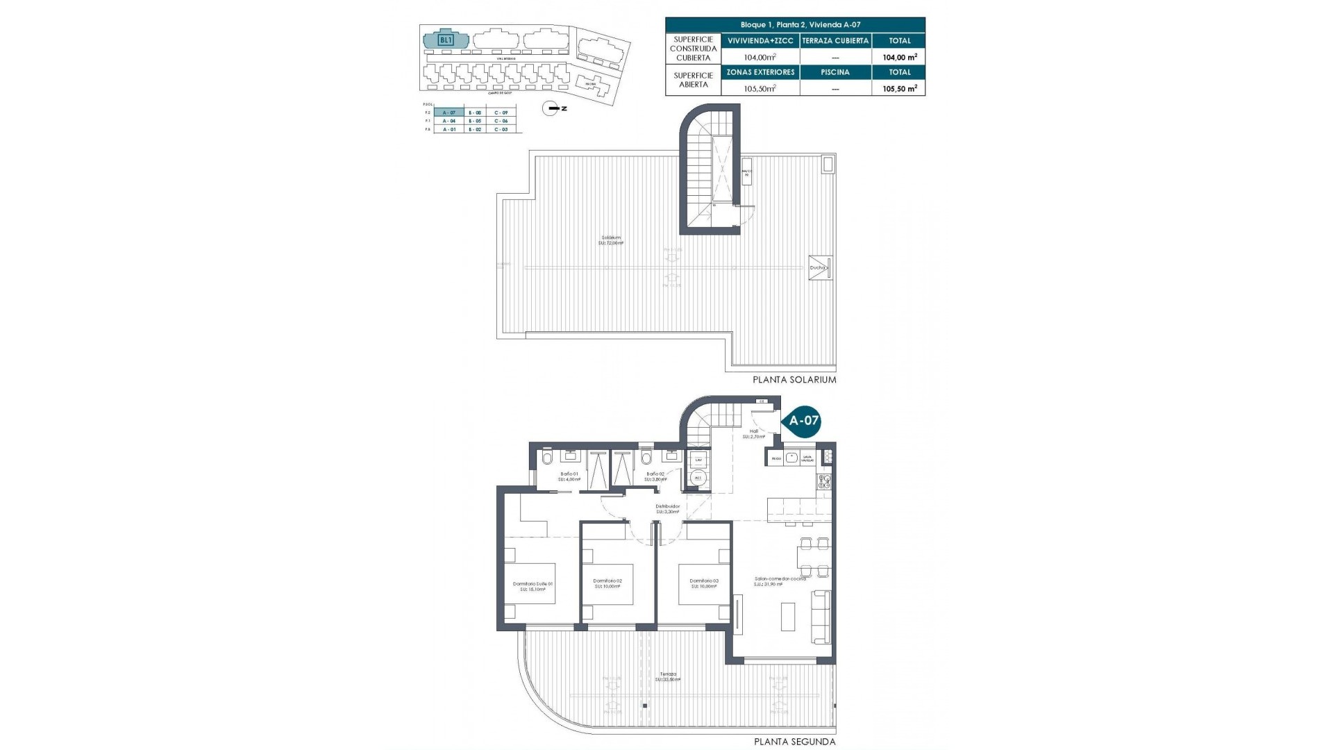 Apartment / flat in Serena Golf