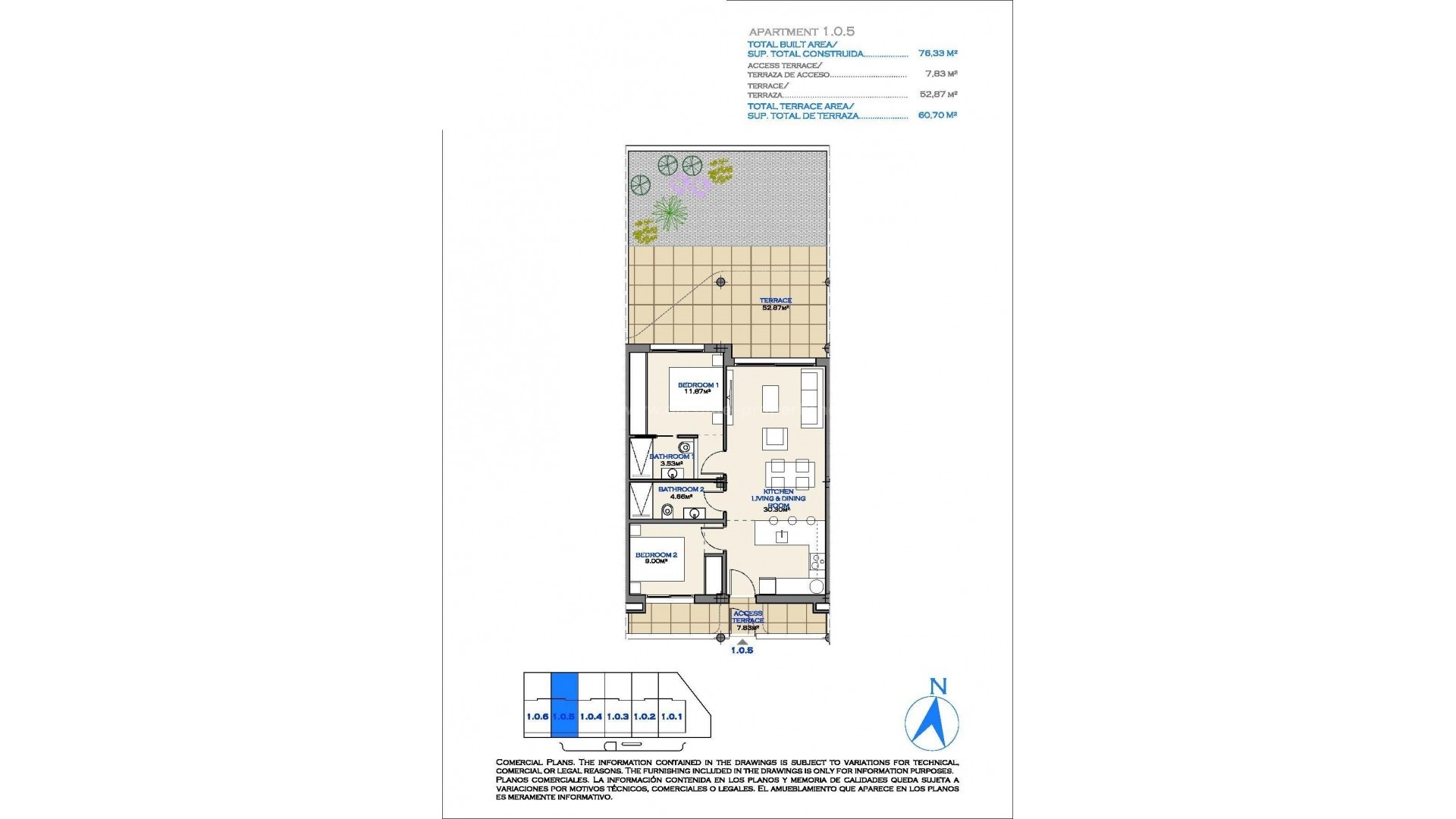 Apartment / flat in Serena Golf