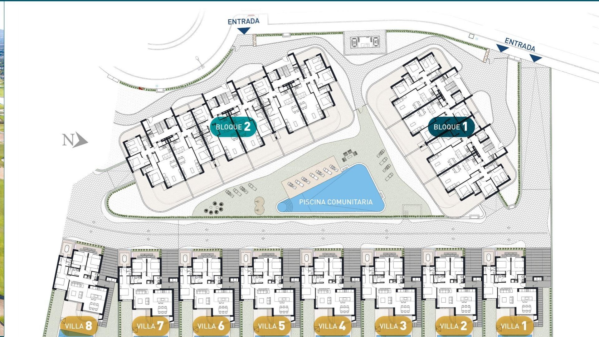 Apartment / flat in Serena Golf