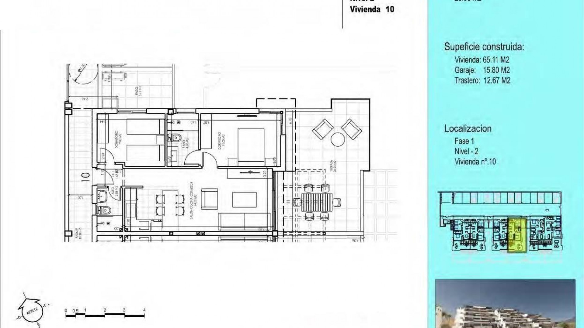 Apartment / flat in Vera playa