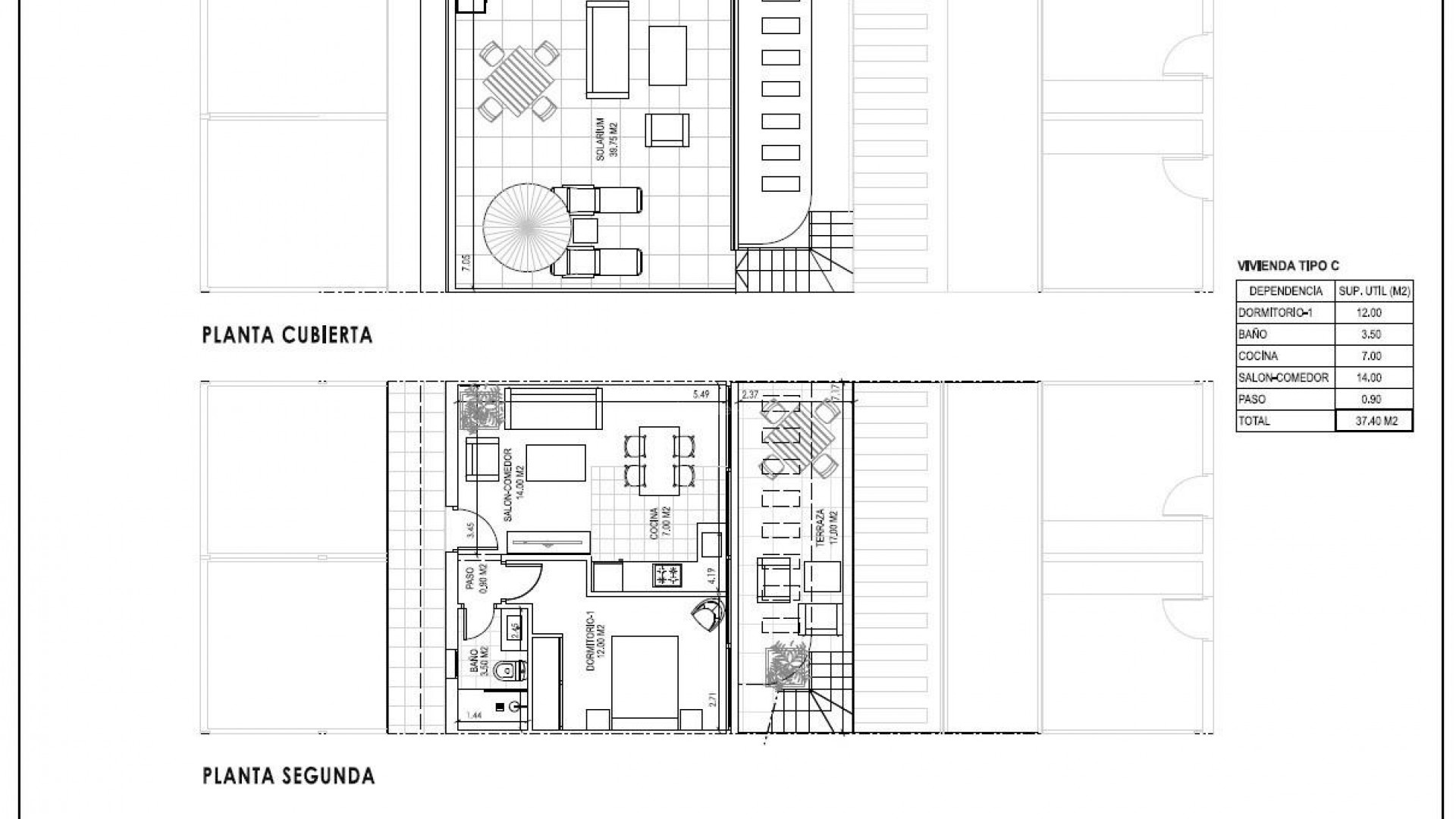 Apartment / flat in Vera playa