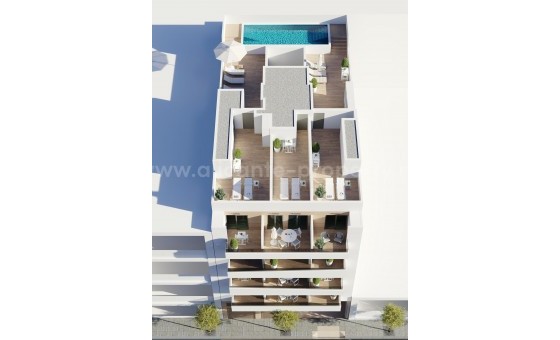 Apartment / flat - New Build - Torrevieja - Center