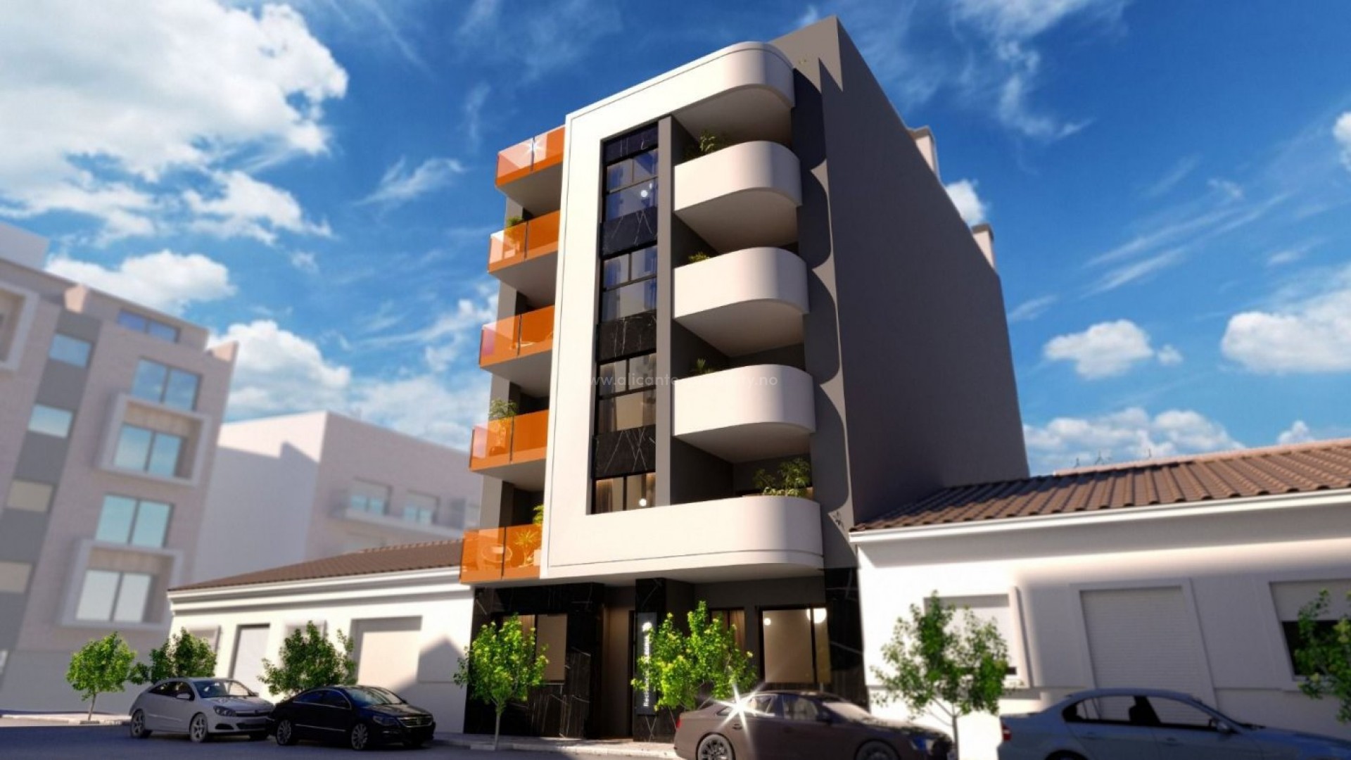 Apartments 200 meters from the Playa del Cura beach in Torrevieja, Alicante, 2 bedrooms, 2 bathrooms, shared swimming pool with sauna and shared solarium