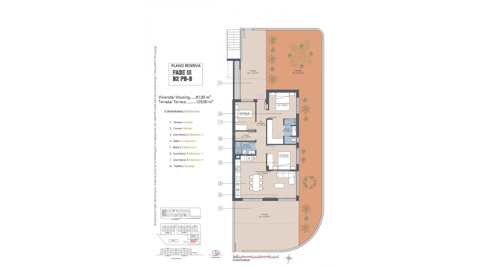 Bungalow en La Serena Golf