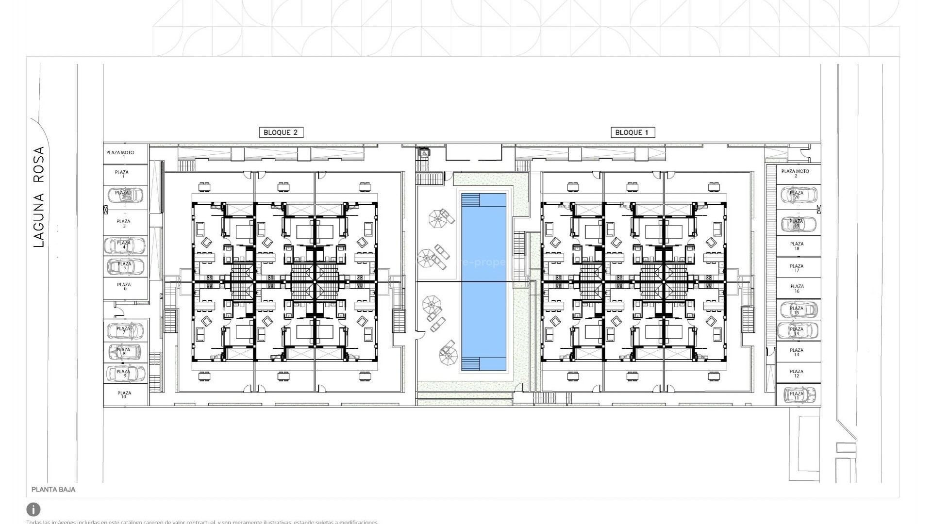 Bungalow en Lago Jardín II