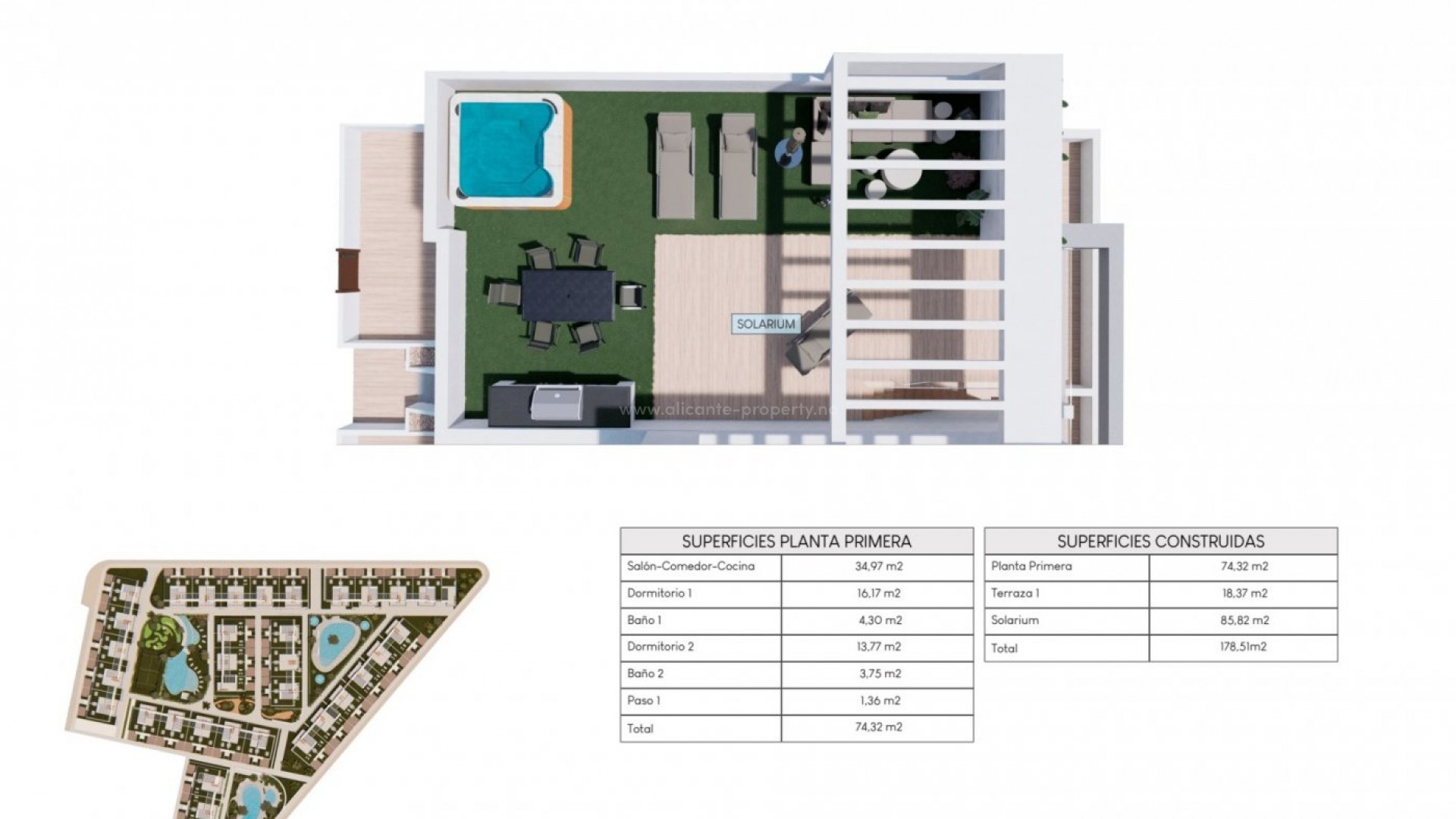 Bungalow en Los Balcones