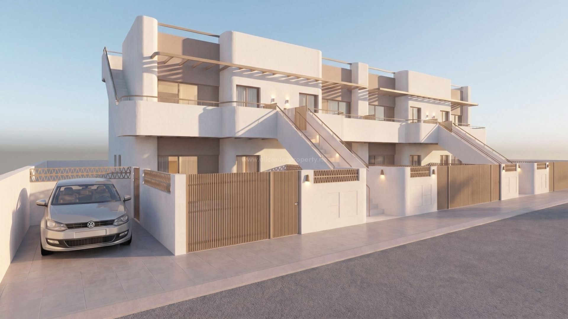 Bungalow en pueblo