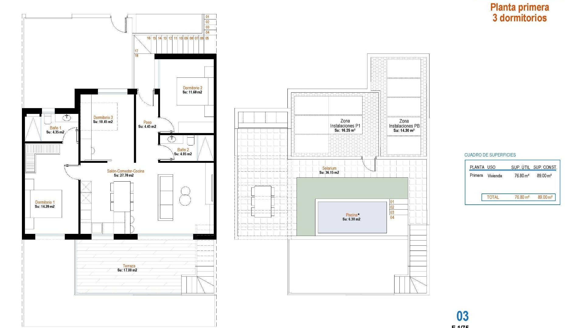 Bungalow i Condado de Alhama