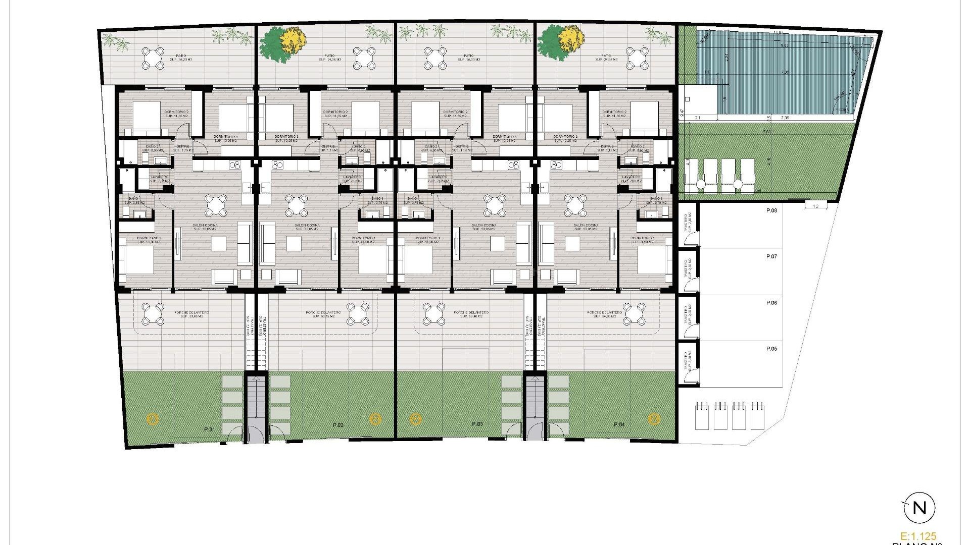 Bungalow i Los Cuarteros
