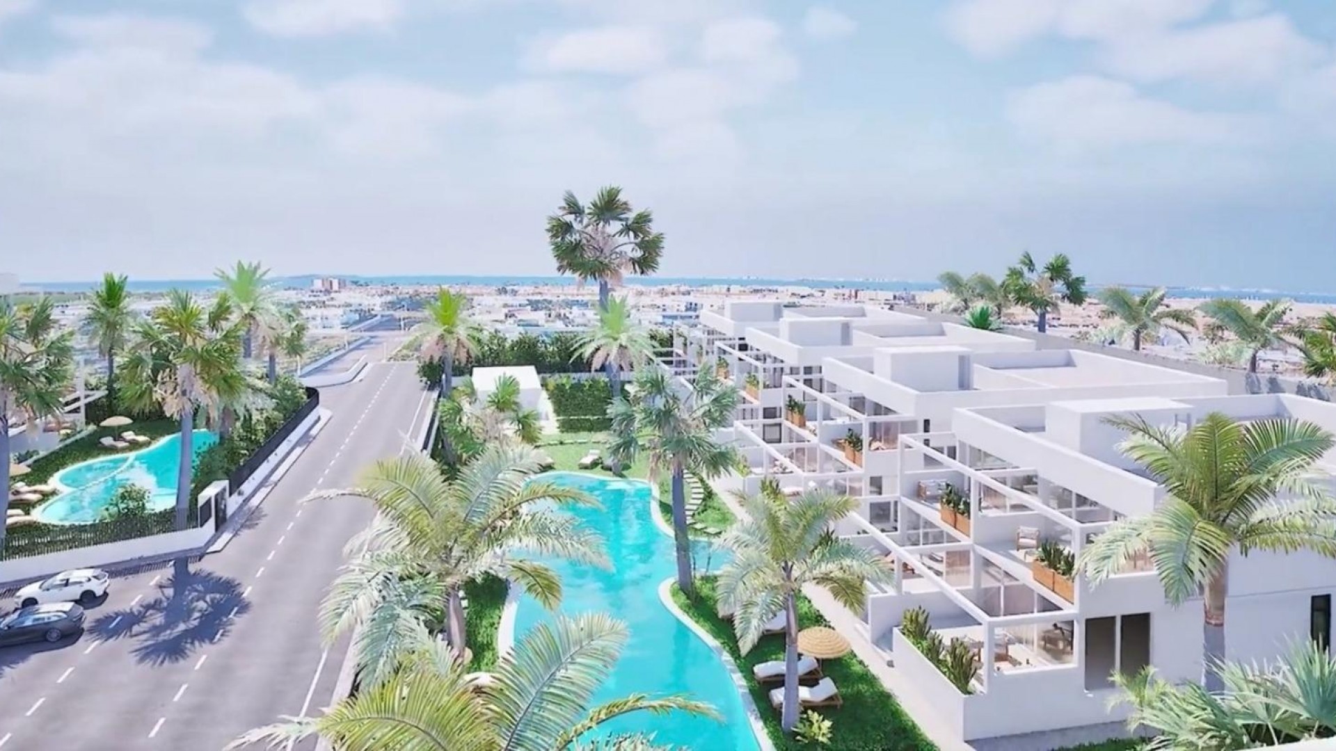 Bungalow i Mar de cristal